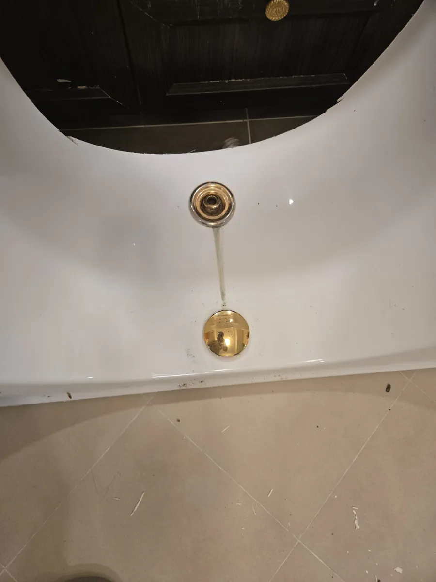 욕조 배수구와 마감 일산 위시티자이2단지 현장