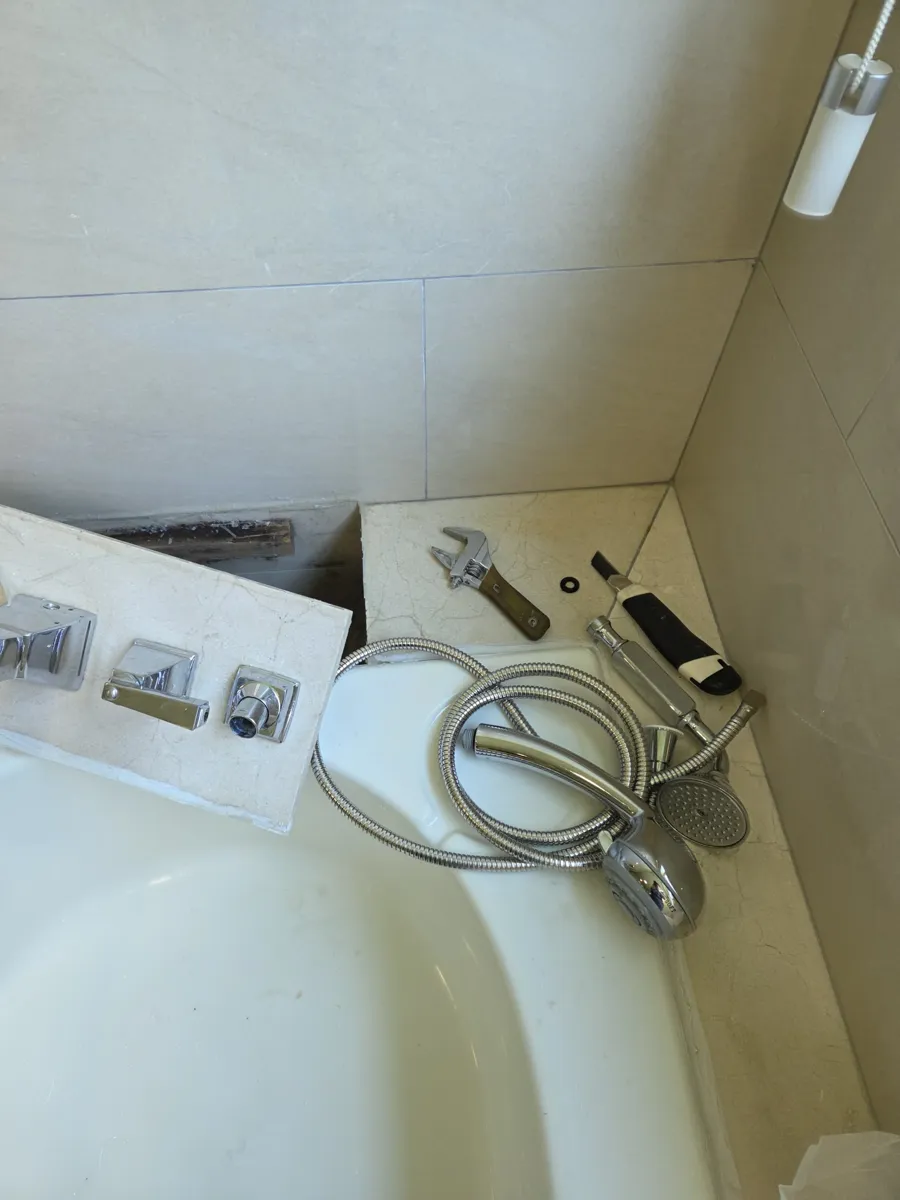 수전과 샤워 호스 마무리 분당 산운마을 이후