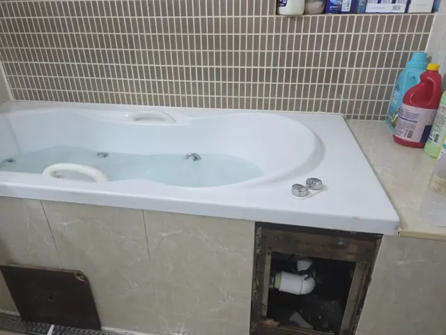 진주 현대성우트리펠리스 월풀욕조 수리 이후
